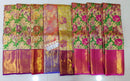 Exclusive Floral Design Bridal Kanchipuram Silk Sarees