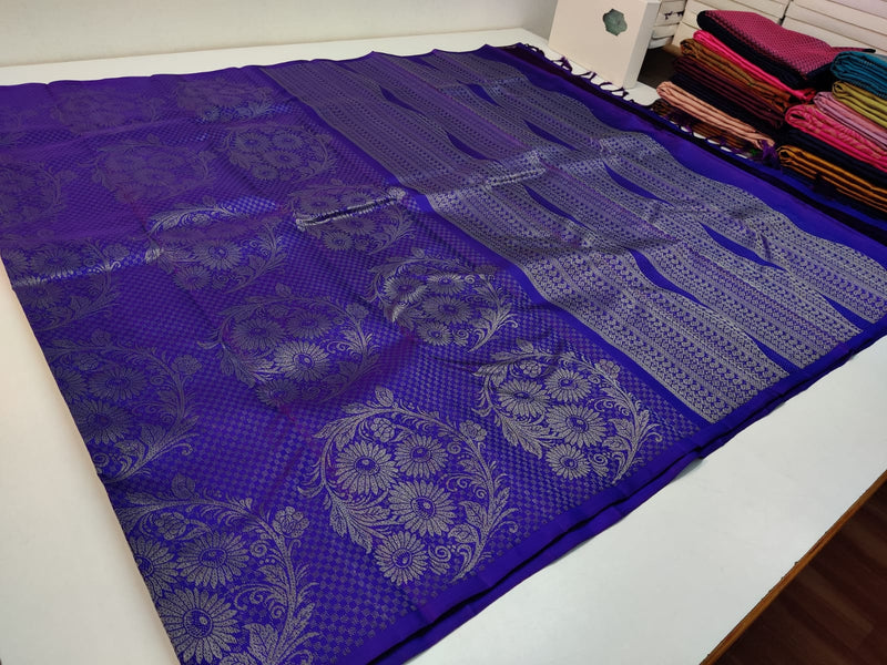 Pure Handloom Kanchipuram Silk Sarees y