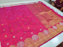 Pink Turning Border Kanchipuram Silk Saree