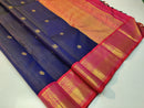 Traditional Vairaoosi Pattern Handloom Korvai Kanchipuram Silk Saree