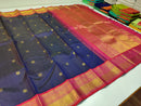 Traditional Vairaoosi Pattern Handloom Korvai Kanchipuram Silk Saree