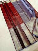 Korvai Long Border Kanchipuram Silk Sarees