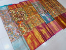 Kalamkari Tissue Kanchipuram Silk Sarees