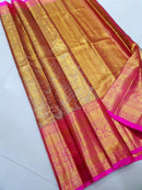 Golden Kanchipuram Silk Sarees Collection
