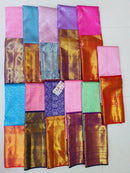 Long Border Korvai Bridal Kanchipuram Silk Sarees
