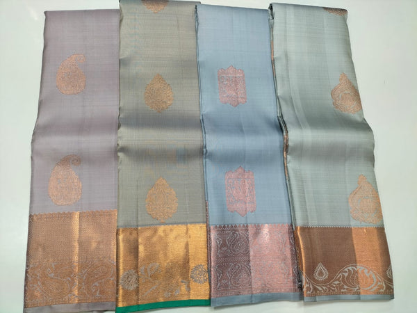 Pastel Shade Kanchipuram Silk Sarees Collection