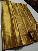 Bridal Tissue Golden Kanchipuram Silk Saree
