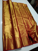 Bridal Tissue Golden Kanchipuram Silk Saree