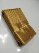 Bridal Tissue Golden Kanchipuram Silk Saree