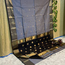 Maheshwari Silk Cotton Lotus Pallu Sarees