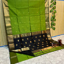 Maheshwari Silk Cotton Lotus Pallu Sarees