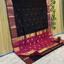 Maheshwari Silk Cotton Lotus Pallu Sarees