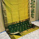 Maheshwari Silk Cotton Lotus Pallu Sarees