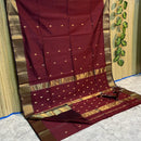 Maheshwari Silk Cotton Diya Butta Sarees