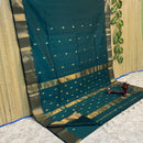 Maheshwari Silk Cotton Diya Butta Sarees