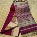 Maheshwari Silk Cotton Sirin Karwat Sarees