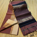 Maheshwari Silk Cotton Sirin Karwat Sarees