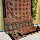 Ajrakh Printed Maheshwari Silk Cotton Sarees