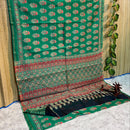 Ajrakh Printed Maheshwari Silk Cotton Sarees