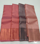 Catalogue - Kerala Bridal Kanchipuram Handloom Silk Sarees with Copper Zari