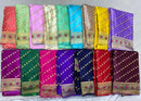 Satin Crepe Sarees with Zari Butta