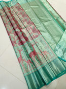 Unique Border Design Pure Bridal Kanchipuram Silk Sarees