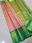 Kanchipuram Tissue Korvai Silk Saree