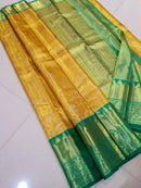 Kanchipuram Tissue Korvai Silk Saree