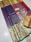 Bridal Kanchipuram Silk Sarees with Designer Border