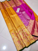 Bridal Kanchipuram Silk Sarees with Designer Border