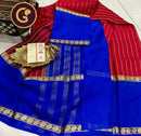 Catalogue -  Pure Wrinkle Mysore Crepe Silk Saree