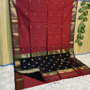 Maheshwari Silk Cotton Triangle Butta Sarees