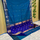 Maheshwari Silk Cotton Triangle Butta Sarees