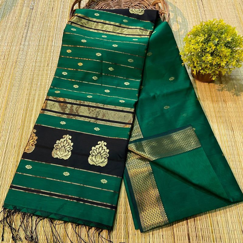 Maheshwari Silk Cotton Buta Buti Sarees