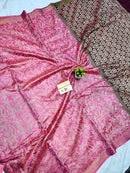 Pure Tussar Silk All Over Jala with Heavy Pallu