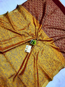 Pure Tussar Silk All Over Jala with Heavy Pallu
