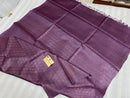 Pure Desi Tussar Silk Saree Body Butta Plain Pallu Sarees