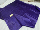 Pure Desi Tussar Silk Saree Body Butta Plain Pallu Sarees