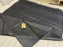 Pure Desi Tussar Silk Saree Body Butta Plain Pallu Sarees