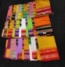 Catalogue - Pure Raw Silk Saree with Temple Vidharbha (Karvati Kinar) Border