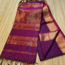 Maheshwari Silk Cotton Zari Checks Sarees