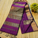Maheshwari Silk Cotton Zari Checks Sarees