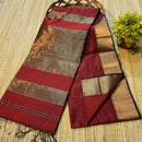 Maheshwari Silk Cotton Zari Checks Sarees