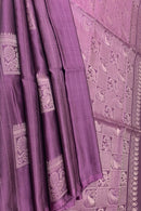 Borderless Soft Silk Sarees with Peacock Butta