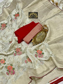 Designer Khaddi Georgette Sarees Collection