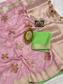 Designer Khaddi Georgette Sarees Collection