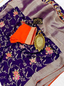 Designer Khaddi Georgette Sarees Collection
