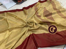 Golden Tissue Tussar Silk Saree
