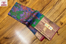 Kalamkari Printed Soft Kanchipuram Silk Sarees