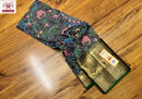 Kalamkari Printed Soft Kanchipuram Silk Sarees
